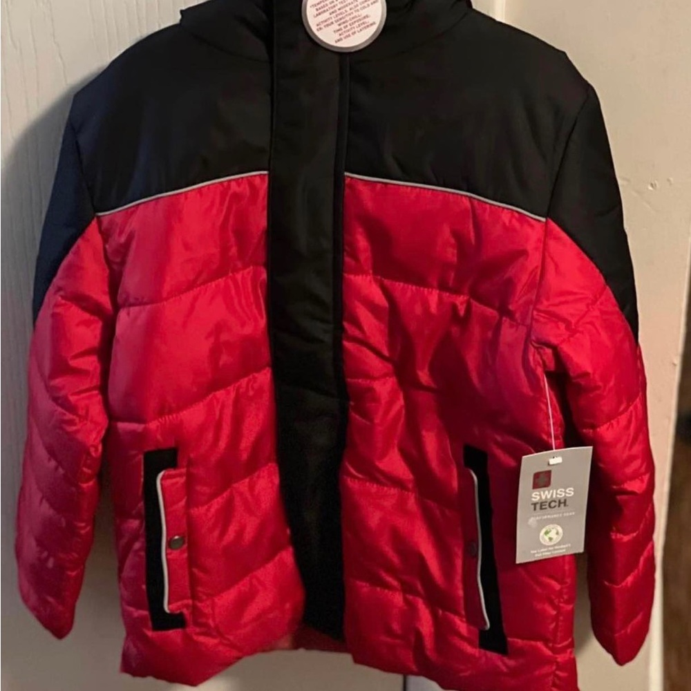 New Toddler boys coats size ,4/5, size 8